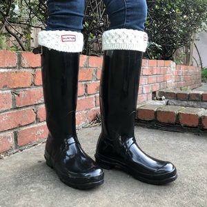 Hunter brand SOCKS made for tall Hunter boots